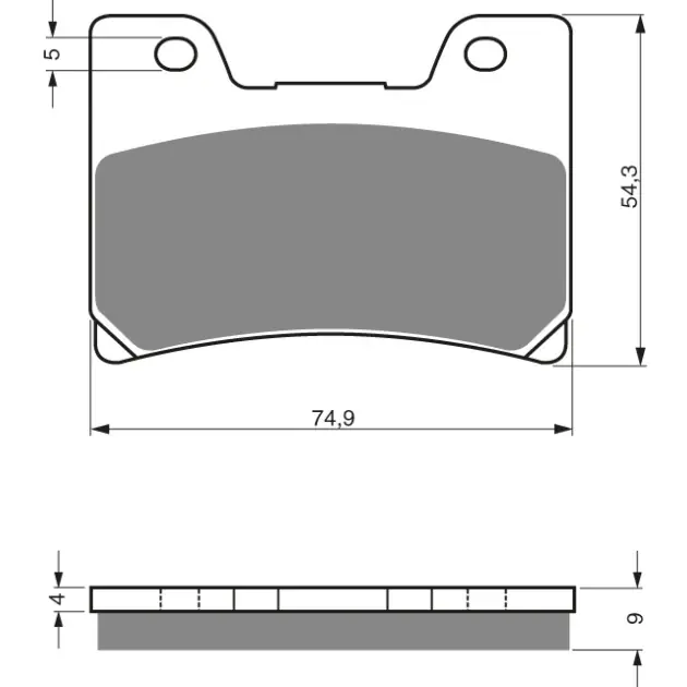 Brake plates Goldfren 028 AD Sale