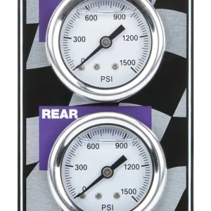 Crafted QUICKCAR RACING PRODUCTS Mini Brake Bias Gauge Panel Vertical 61-101