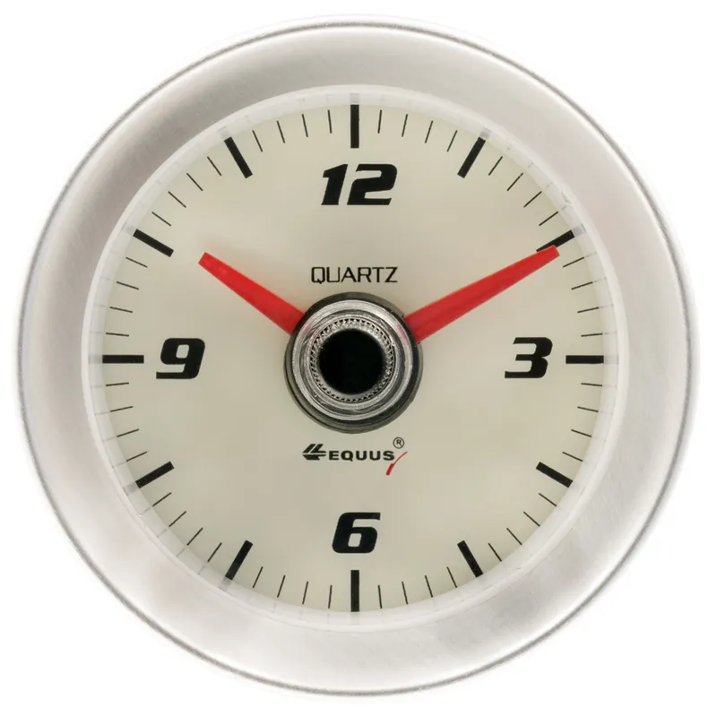 EQUUS 2.0 Dia Quartz Clock 12-Hour 360 Degree Sweep E8000 Limited Time