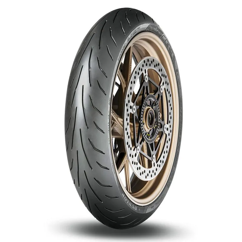 120/70ZR17 58W TL Qualifier Core, Dunlop Radial Front Tyre Time-Limited