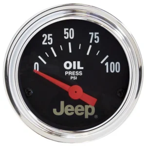 Popular AUTOMETER 2-1/16 Oil Pressure Gauge - Jeep Series 880240