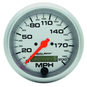 In Demand AUTOMETER 3-3/8in U/L Electric Speedo 0-200MPH 4486