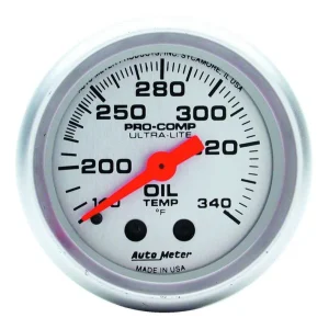 Next Day Delivery AUTOMETER 2-1/16in Ultra-Lite Oil Tank Temp. Gauge 4346