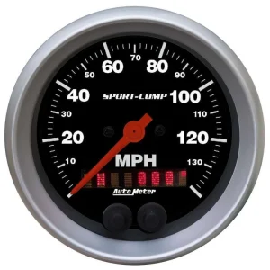 AUTOMETER 3-3/8 S/C GPS Speedo w/Rally-Nav Display 3982 Popular