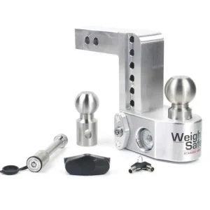 Sale Weigh Safe 6in Drop Hitch w/Built-in Scale & 2in Shank (10K/12.5K GTWR) w/WS05 - Aluminum