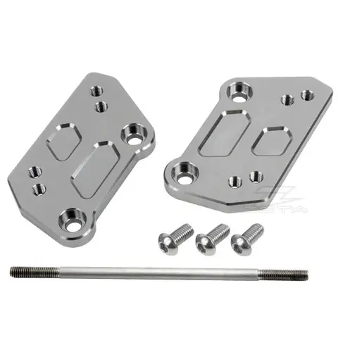 Zeta Adjustable Rear Set Step Bracket Kit - Yamaha MT-03/YFZ-R3 15-16 Best Price