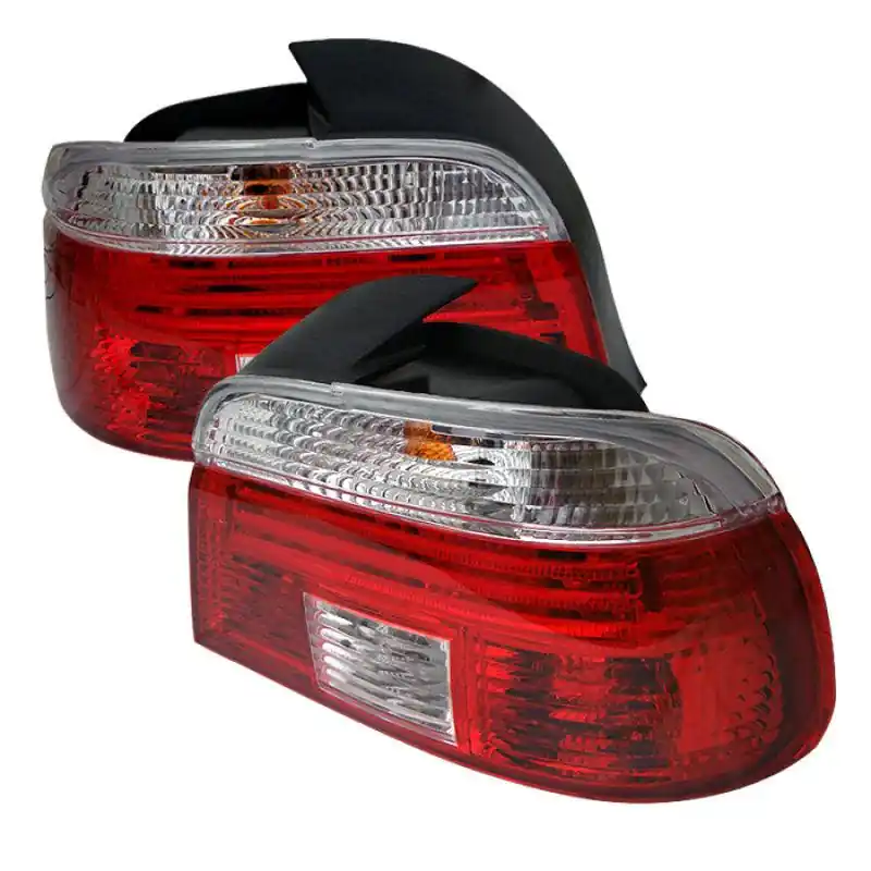 Xtune Bmw E39 5-Series 97-00 Tail Light Red Clear ALT-CI-BE3997-RC Next Day Delivery