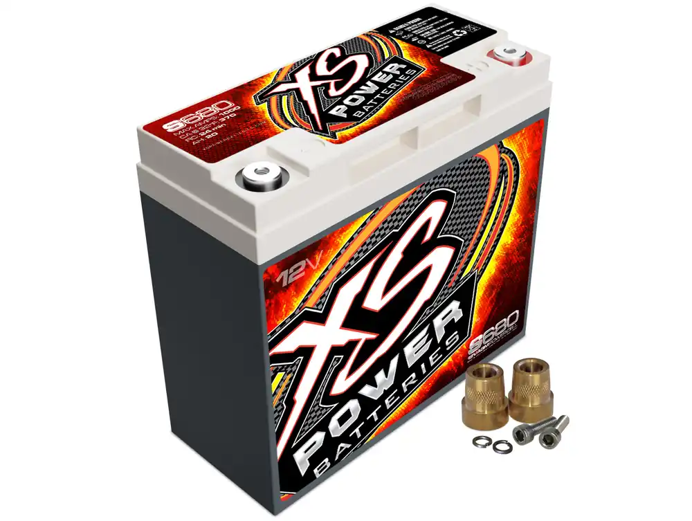 XS POWER BATTERY XS Power AGM Battery 12V 370A CA S680 In Demand