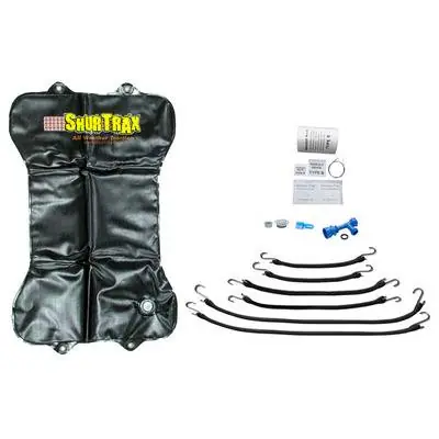 While Supplies Last ShurTrax ShurTrax Traction Weight - 36 x 24 x 3" - Up to 100 lb. - Repair Kit Included - Vinyl - Black - Passenger Car / SUV