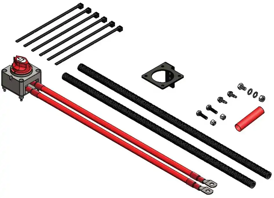 Blue Ox Kit, manual battery disconnect Budget