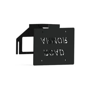 Top Rated Road Armor 3.6in Offset Fairlead Mount - Tex Blk
