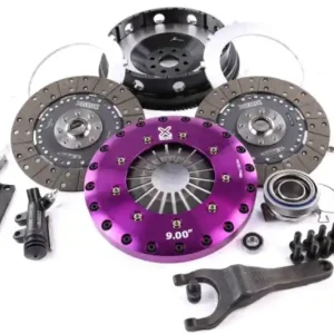 XClutch 97-01 Toyota Mark II Tourer V 2.5L 9in Twin Solid Organic Clutch Kit (XKTY23597-2G) Certified