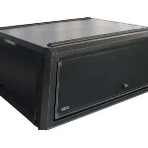 Westin Automotive 16-23 tacoma 5.2ft exp truck cap with sliding front glass black Best Choice