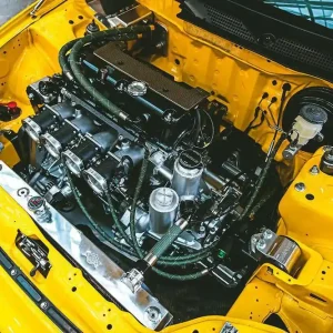 Crafted CSF Cooling - Racing & High Performance Division K-Swap 92-00 Honda Civic / 94-01 Acura Integra All-Aluminum Radiator (2850K)