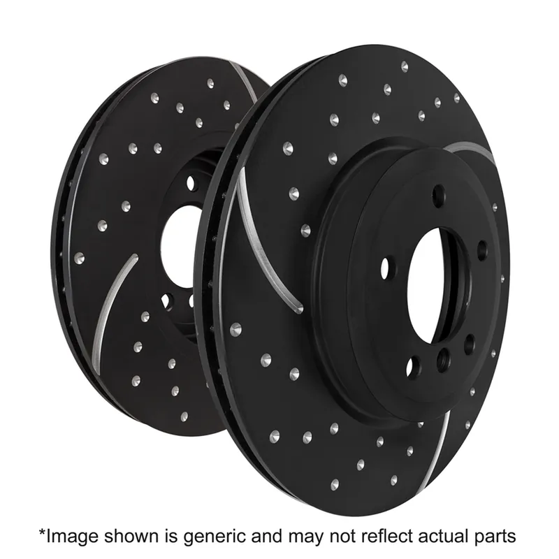 Big Sale EBC 3GD Series Sport Slotted Rotors (GD7640)