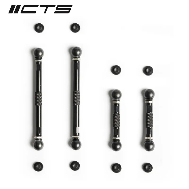 Crafted CTS Turbo Adjustable Lowering Links AUDI B9 SQ5, 4M Q7/Q8/SQ7/SQ8/RSQ8/E-tron with Air Suspension (CTS-SUS-2003)