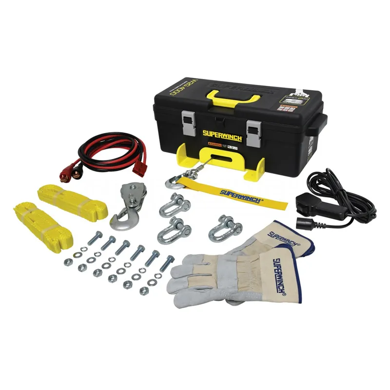 Discount SUPERWINCH Winch2Go 4000lb Winch Steel Rope 1140222