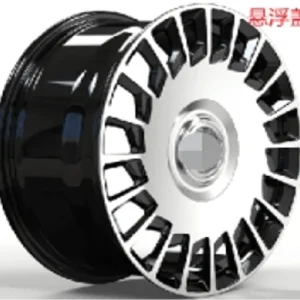 18X8.0 WF Aftermarket Wheel ML0007-2 Black Machine Face 5X112/67.1, ET 40 mm Buy Today