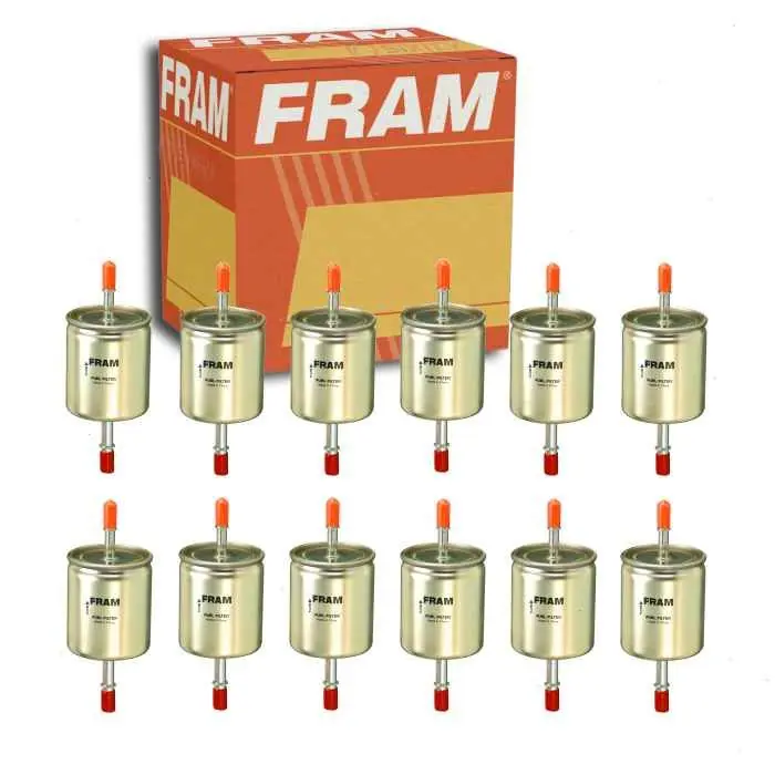 12 pc FRAM G7399 Fuel Filters for F54833 JE49-20-490 Gas Pump Line Air Delivery Filters Cheap