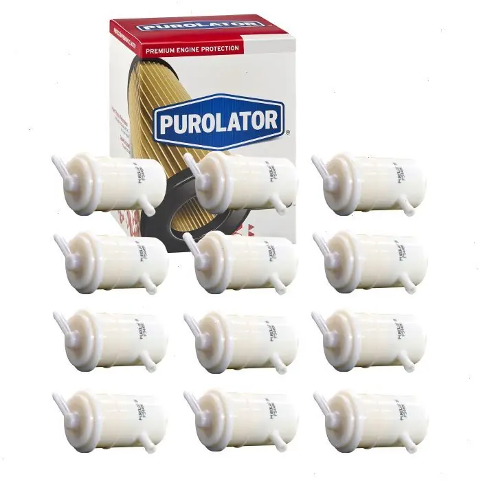 12 pc Purolator F54498 Fuel Filters for 043-0903 15410-80000 25175544 33387 3387 86387 95387 ALG-757 BF1150 FF-21 FF510 FF5218 FF637 FT5300 G121-1 G2932 G6459 G6459DP GF1060 Best Seller