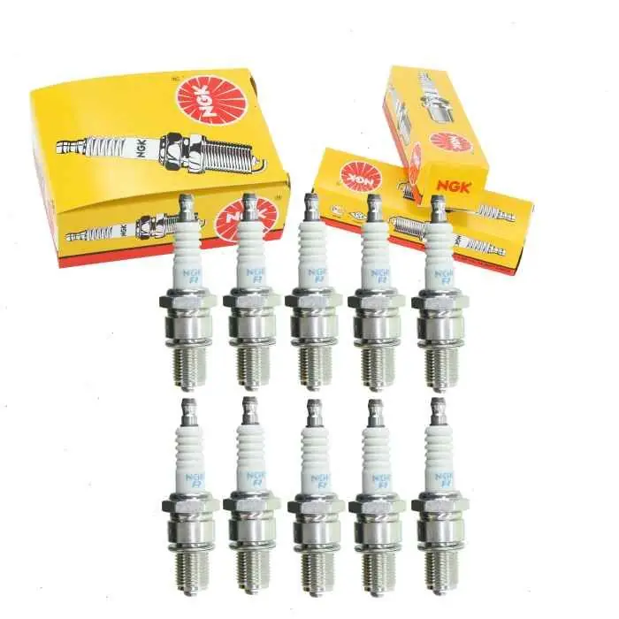 10 pc NGK Standard 1469 (BR9ES BLYB) Spark Plugs for 065-01402-50 09482-00098 09482-00127 Today Only