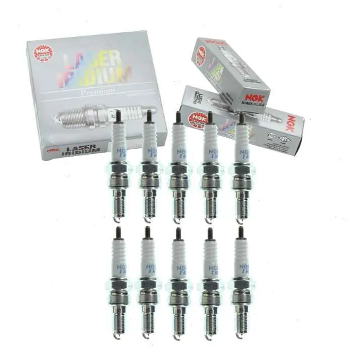 10 pc NGK Laser Iridium 6501 (IMR9C-9HE) Spark Plugs for 31912-MEE-671 Ignition Wire Secondary While Supplies Last