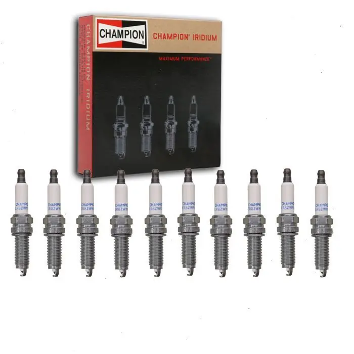 10 pc Champion Iridium 9417 Spark Plugs for Ignition Wire Secondary Buy Online