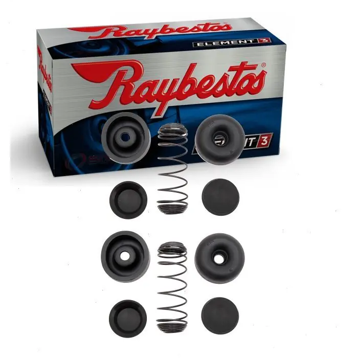 1955 Studebaker E12 2 pc Raybestos Element3 Drum Brake Wheel Cylinder Kit Front - Service Kits Weekend Sale