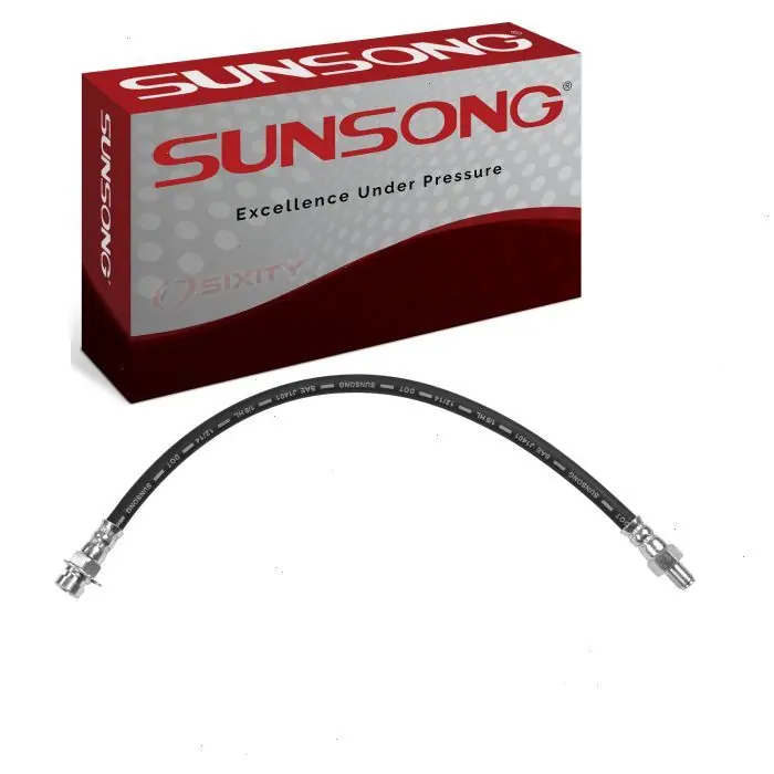 1942 Dodge Deluxe Series D-22 Sunsong Brake Hydraulic Hose Rear Center - Hoses Pipes Best Price