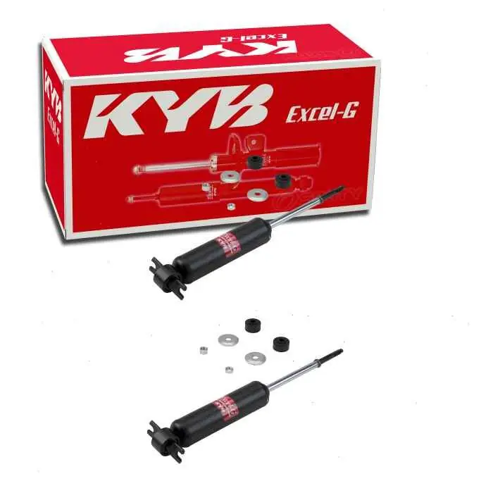 1959-1985 Chevrolet Impala 2 pc KYB Excel-G Shock Absorbers Front - Spring Strut Steering - Must Have