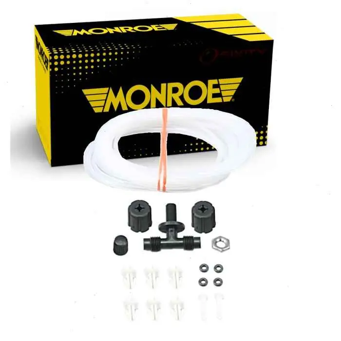 1961-1984 Cadillac DeVille Monroe Shock Absorber Air Hose Kit Rear - Suspension Shocks Struts Free Delivery