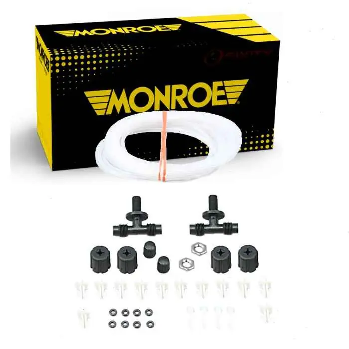 1947-1948 Ford Deluxe Monroe Shock Absorber Air Hose Kit Rear - Suspension Shocks Struts Certified