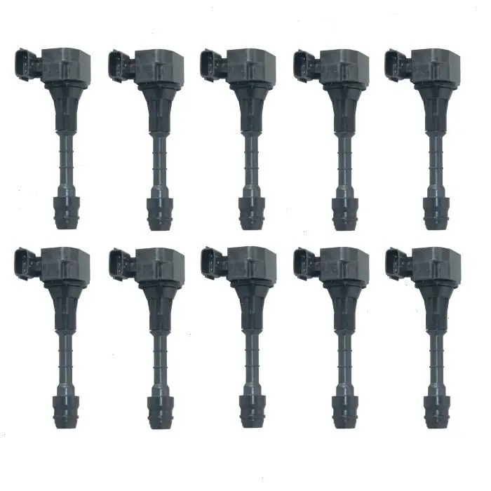 10 pc Hitachi Astemo IGC0007 Ignition Coils for 22448-AL610 22448-AL615 22448-AL61C 48929 5027 C-689 C1439 E421 GN10246 UF401 Spark Plug Wire Boot Modern
