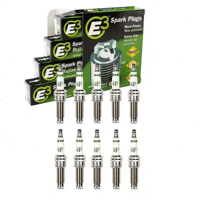 10 pc E3 E3.82 Spark Plugs for 3423 3441 3445 3461 3483 7751 90074 92924 9407 94716 95710 9620 9621 DILZKR7A11DS DILZKR7A11G DILZKR7B11GS DXU22HCRD11S ILZKR7B PLKR7B8E RER8MC Today Only