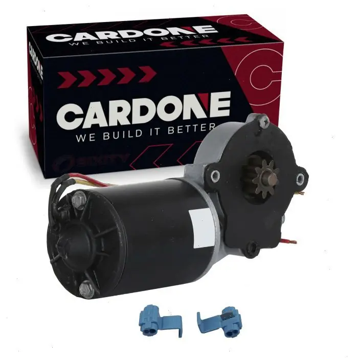 1966-1967 Mercury Capri Cardone Power Window Motor Front Left - Electrical Lighting Body Glass Direct From Factory